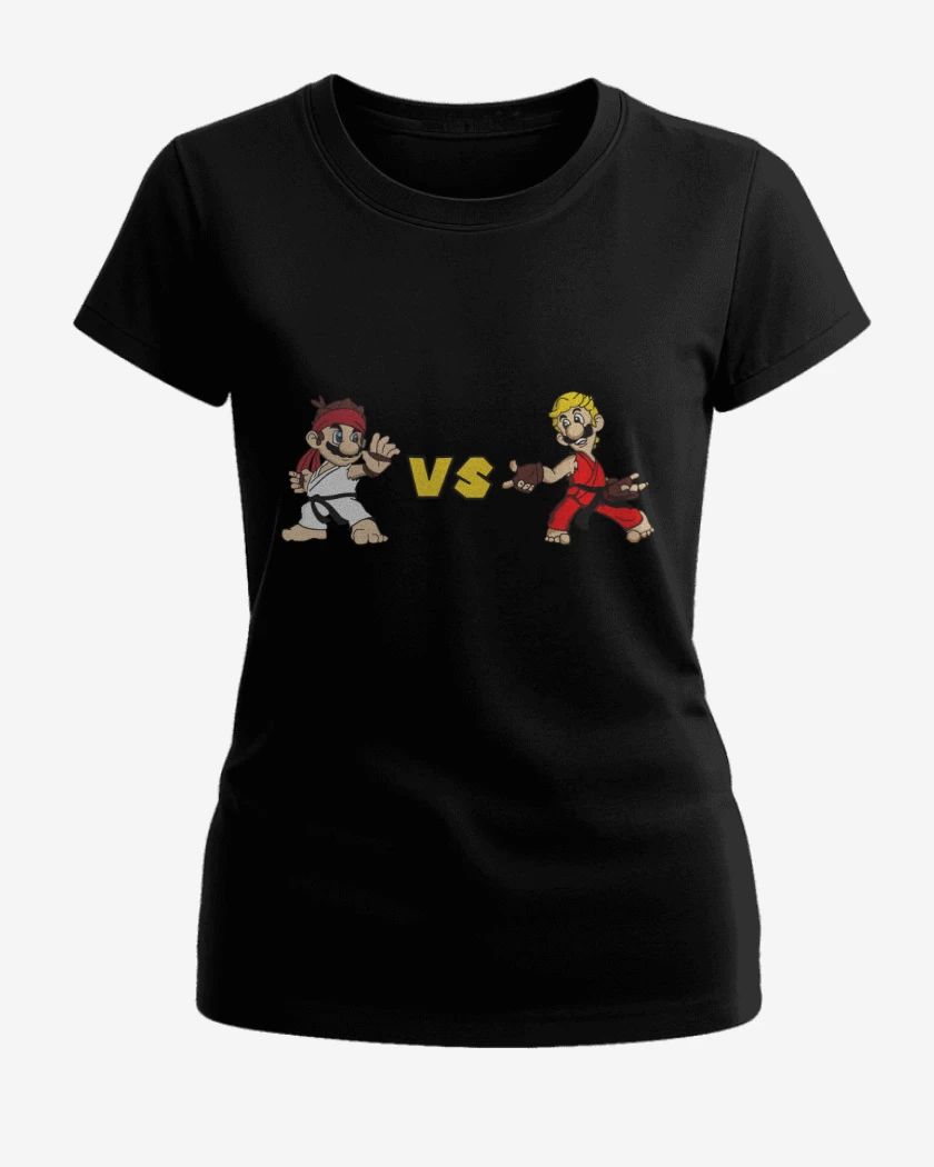 Polera de Mujer Negro de MaRyu vs Luigent