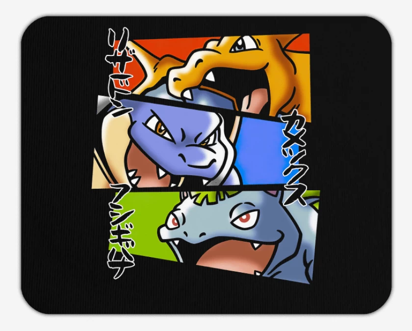 Mousepad Kanto Evolutions