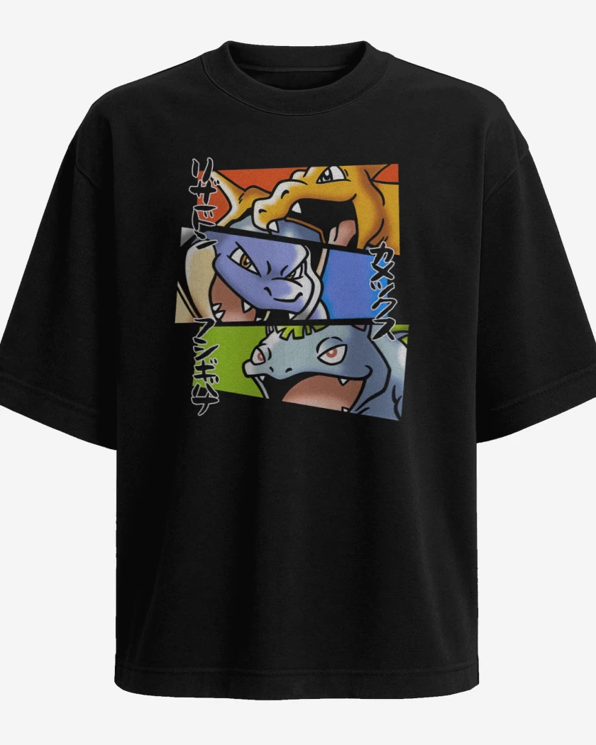 Polera Oversize Kanto Evolutions