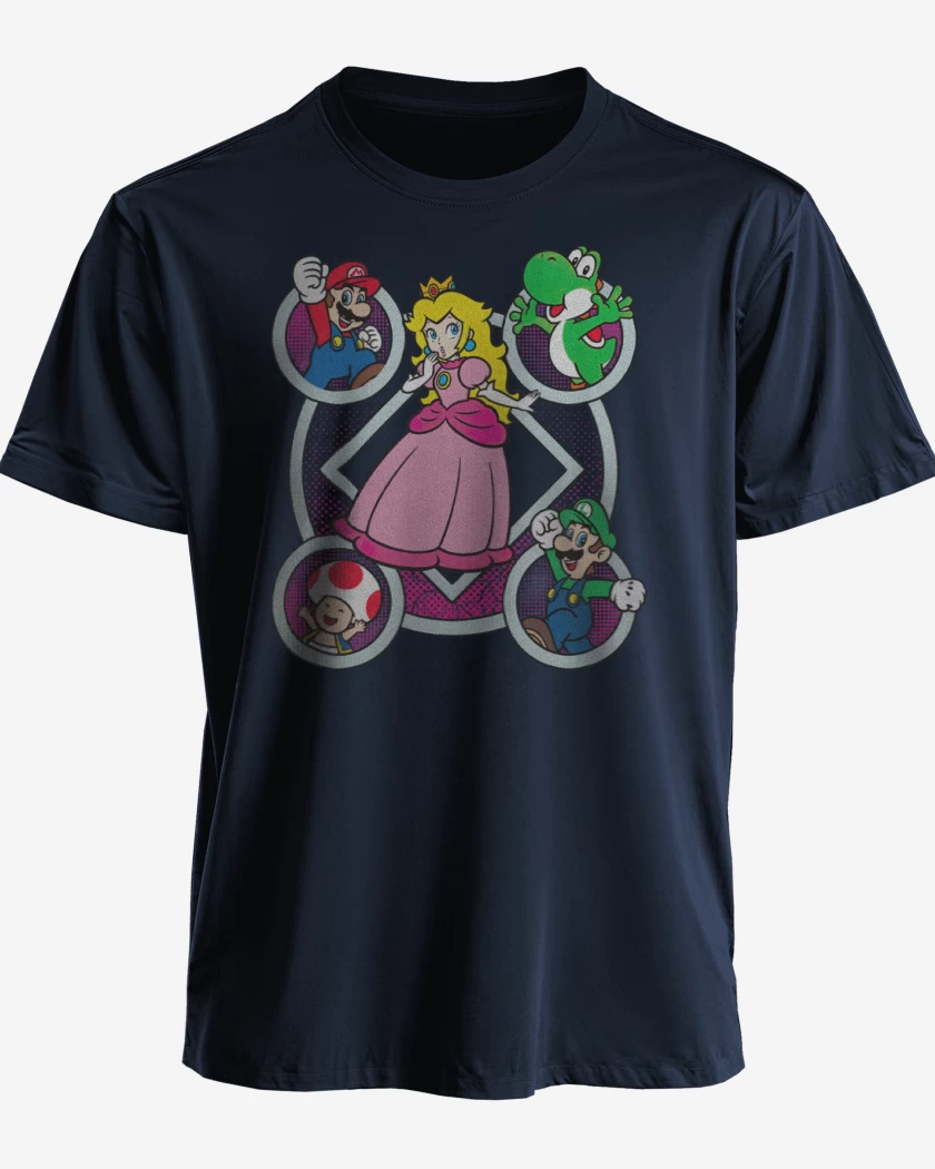 Polera Super bigote Durazno