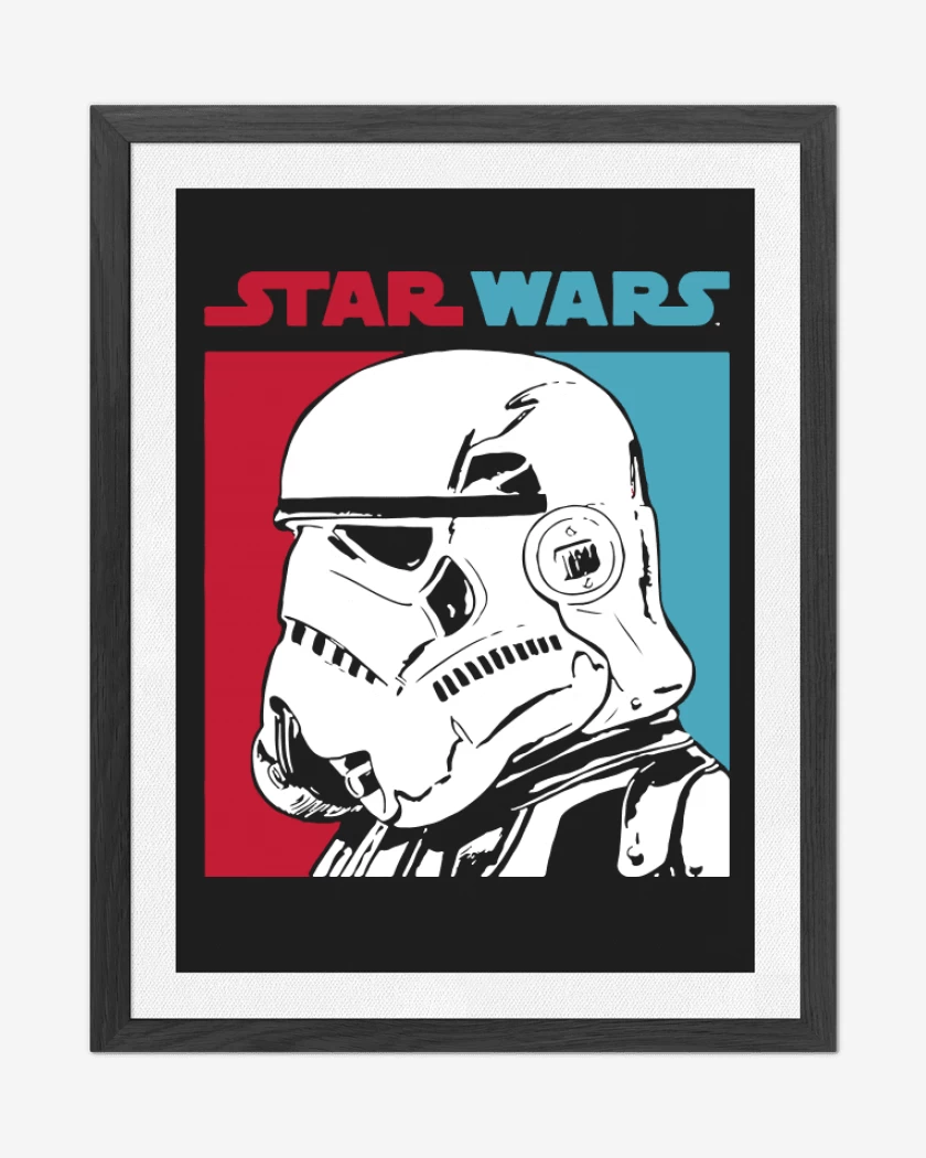 Cuadro decorativo Trooper 2 Colores