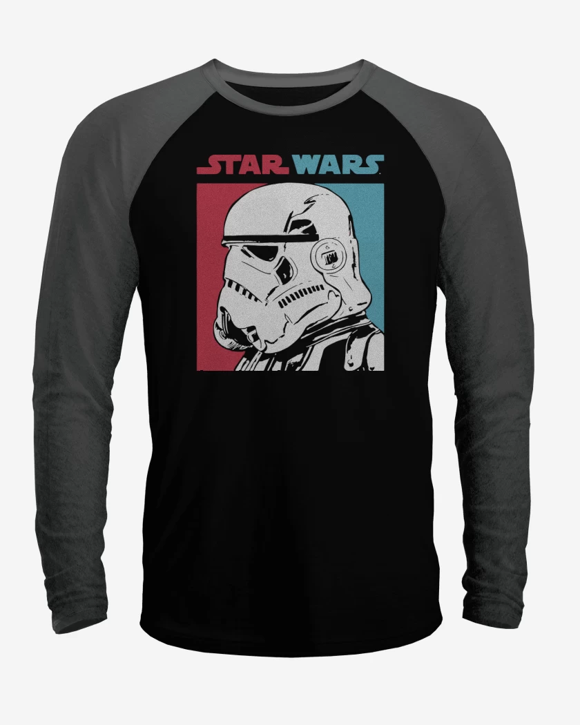Polera Raglan Trooper 2 Colores
