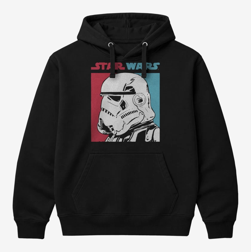 Polerón Canguro Negro de Trooper 2 Colores