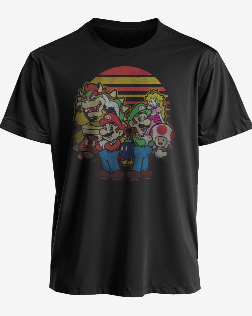 Polera Super bigote panita