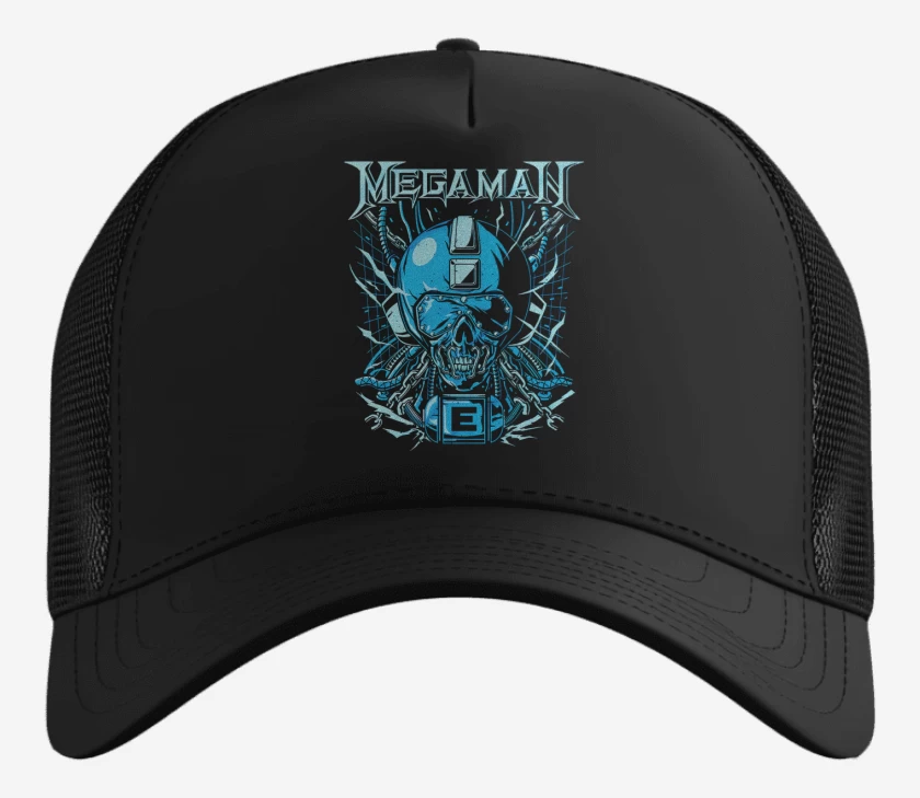 Gorro Negro de Megaman Megadeth