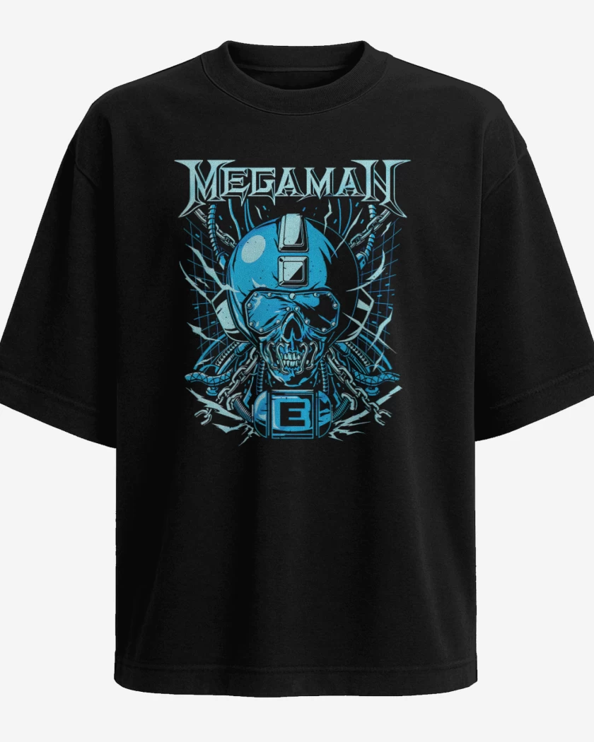 Polera Oversize Megaman Megadeth