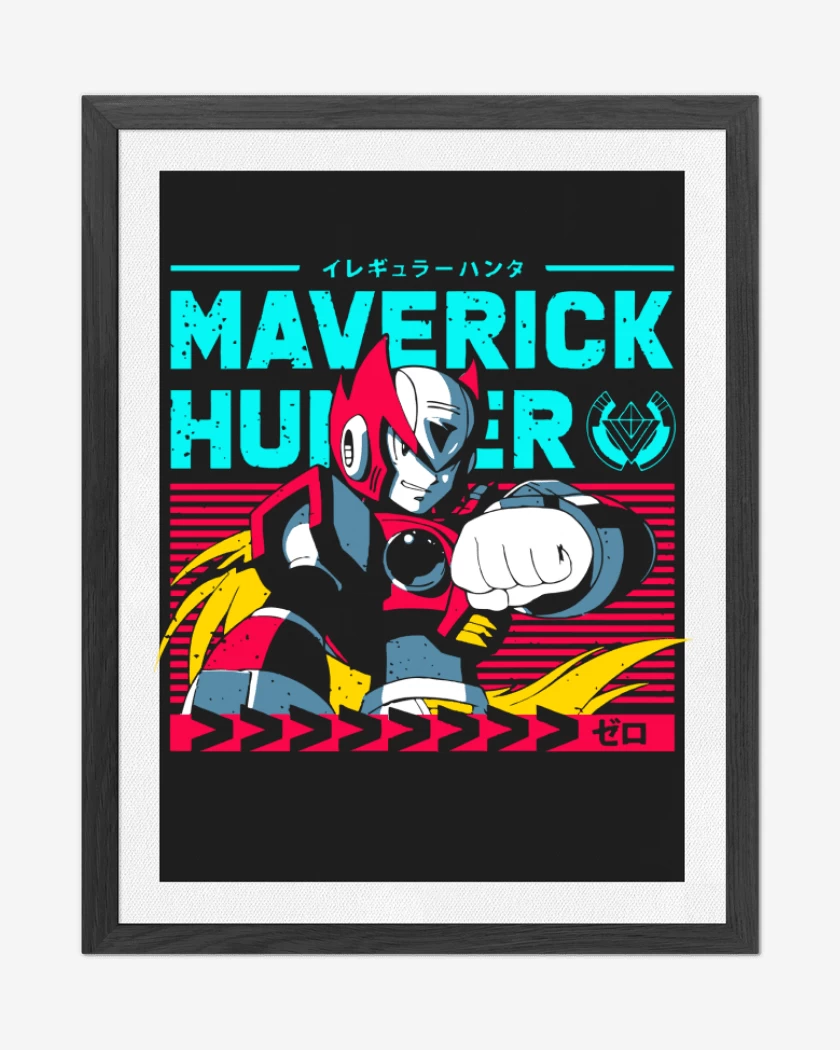 Cuadro decorativo Negro de Zero Maverick Hunter