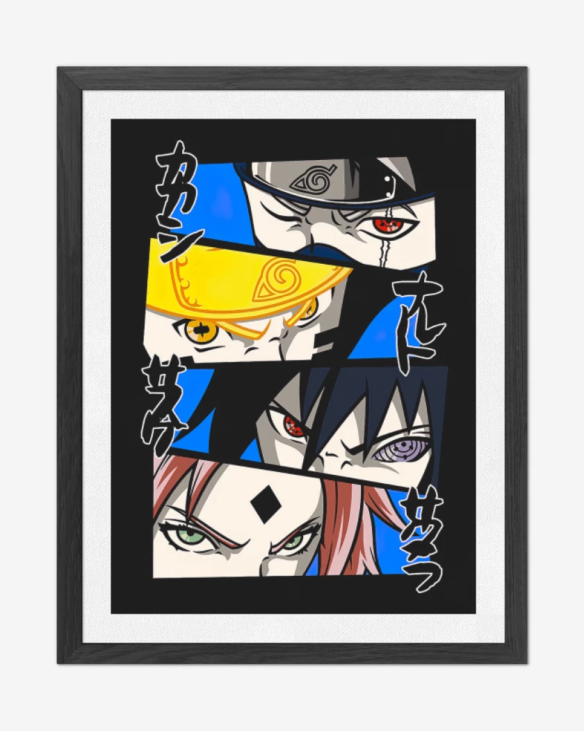 Cuadro decorativo Negro de Equipo 7