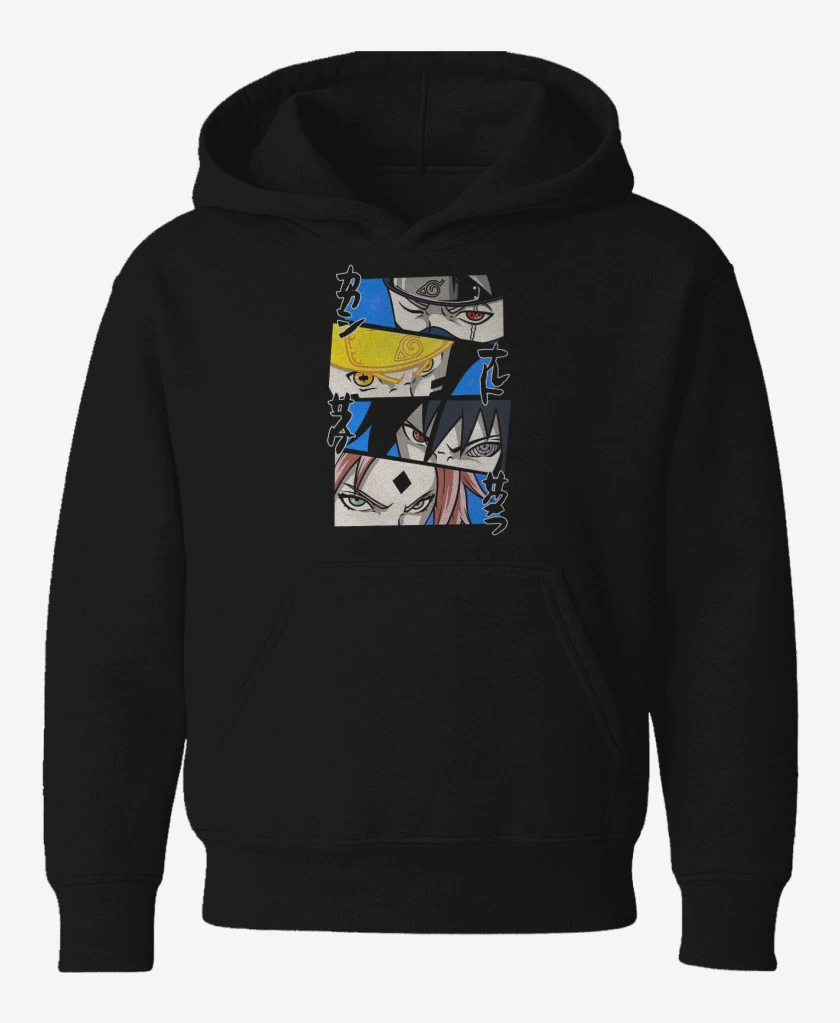 Poleron de niño Negro de Equipo 7