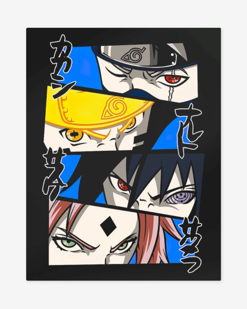 Print metalico Negro de Equipo 7