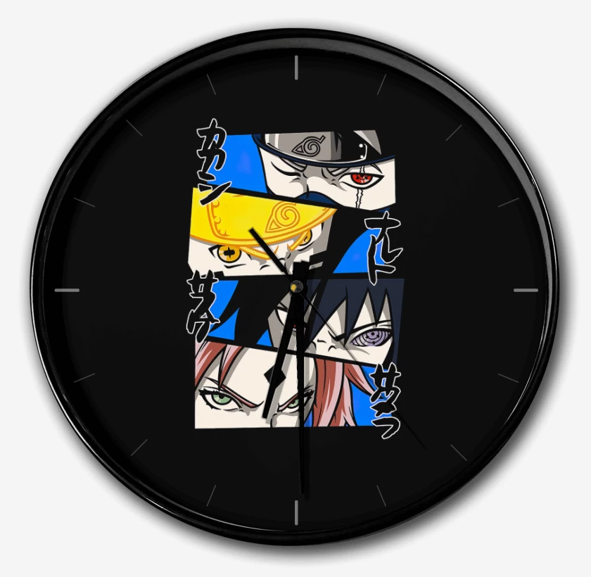 Reloj Negro de Equipo 7