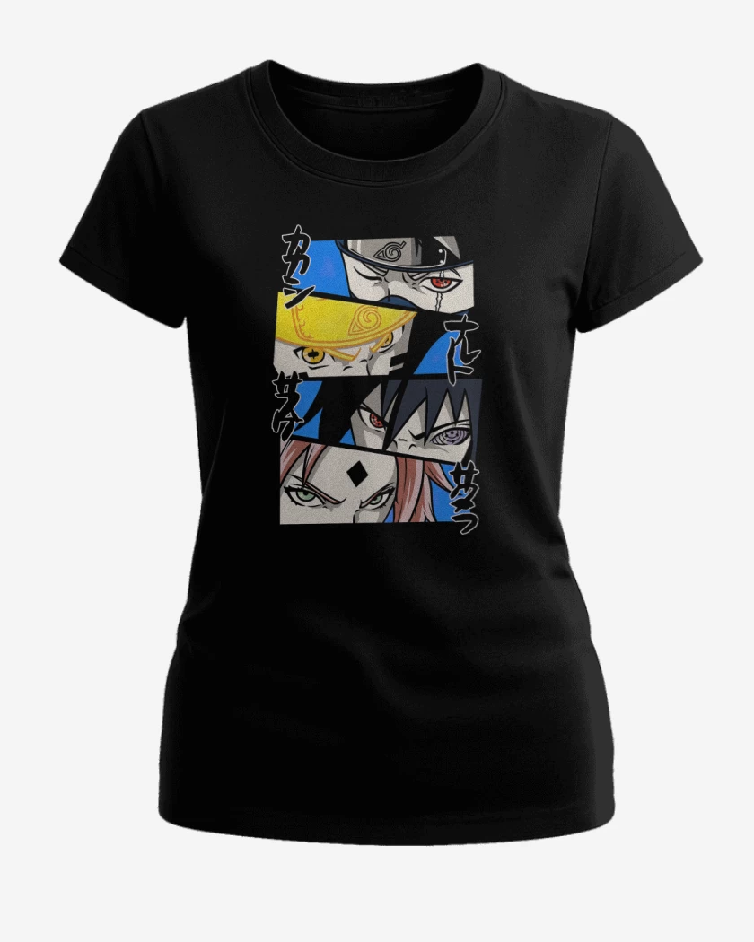 Polera de Mujer Negro de Equipo 7