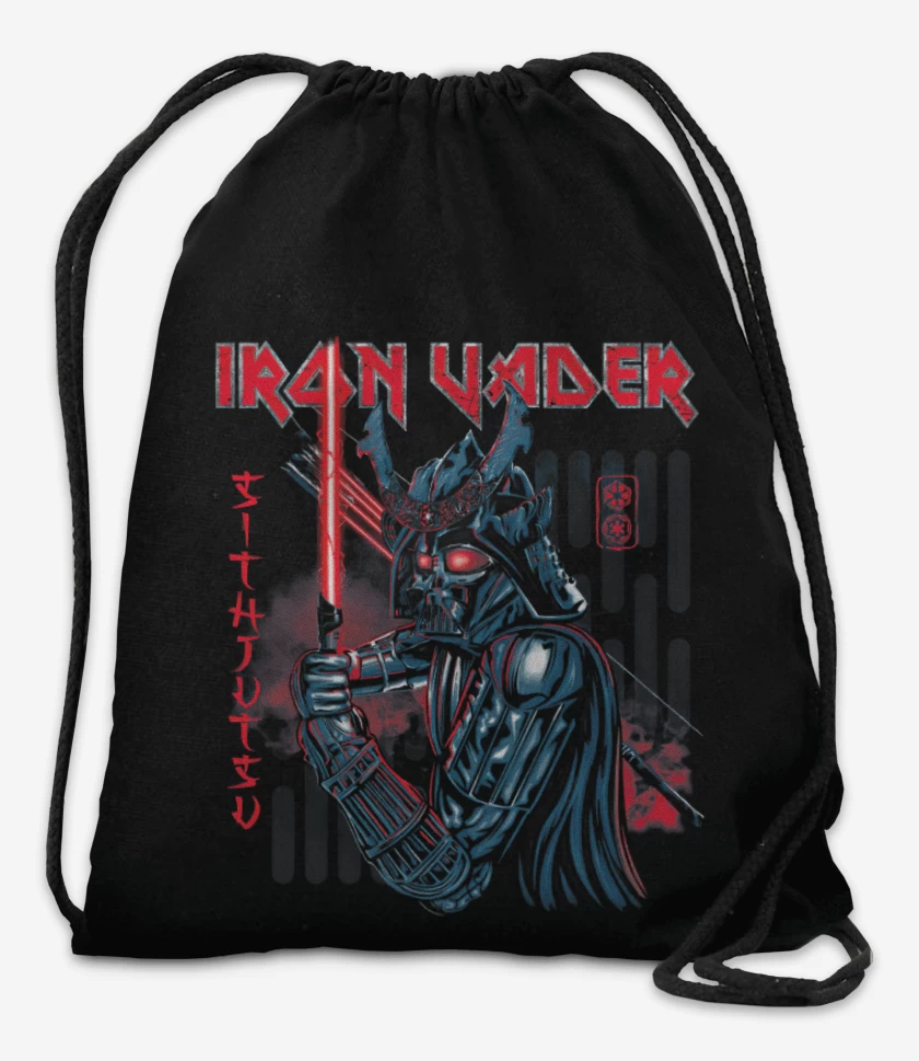 Mochila Negro de Iron Vader