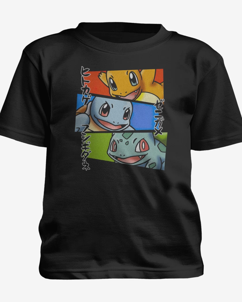Polera de niño Negro de Starters Kanto