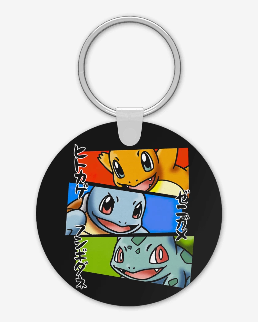 Llavero Starters Kanto