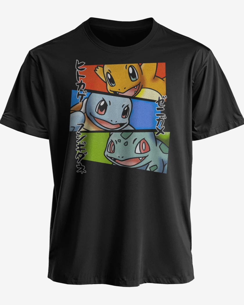 Polera premium Negro de Starters Kanto