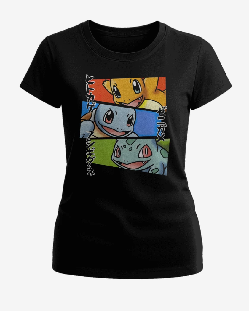 Polera de Mujer Negro de Starters Kanto