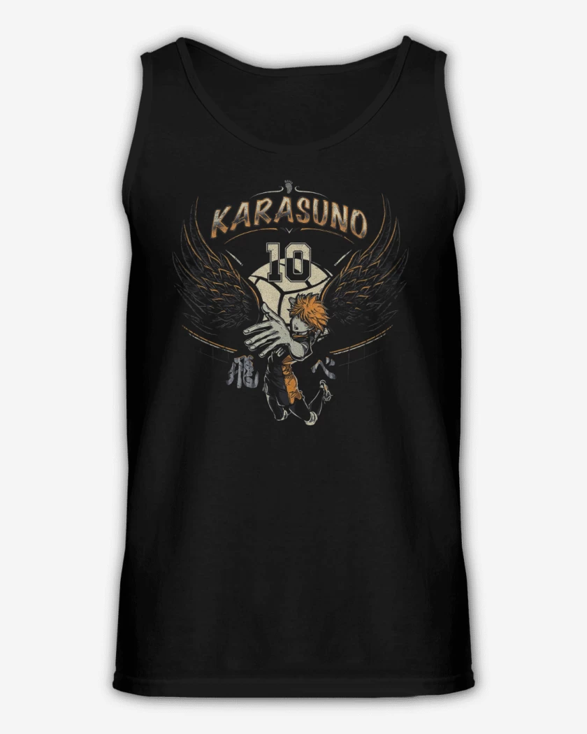 Sudadera Negro de Karasuno