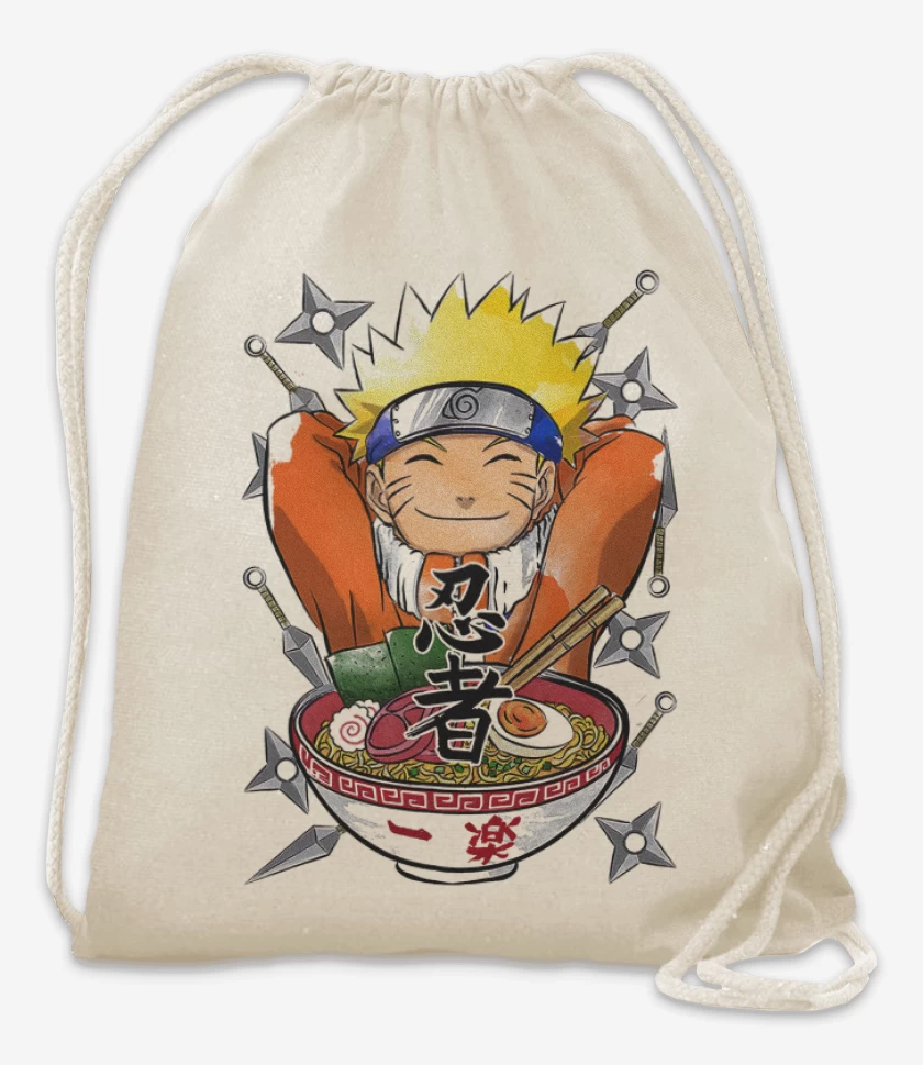 Mochila Blanco de Naruto ramen