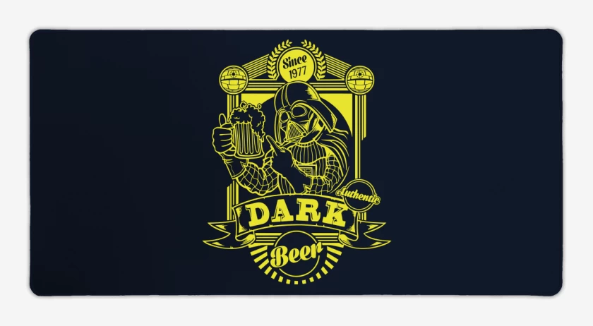Mouse pad Gamer Azul Marino de Dark Beer