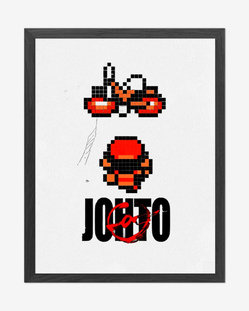 Cuadro decorativo Neo Johto