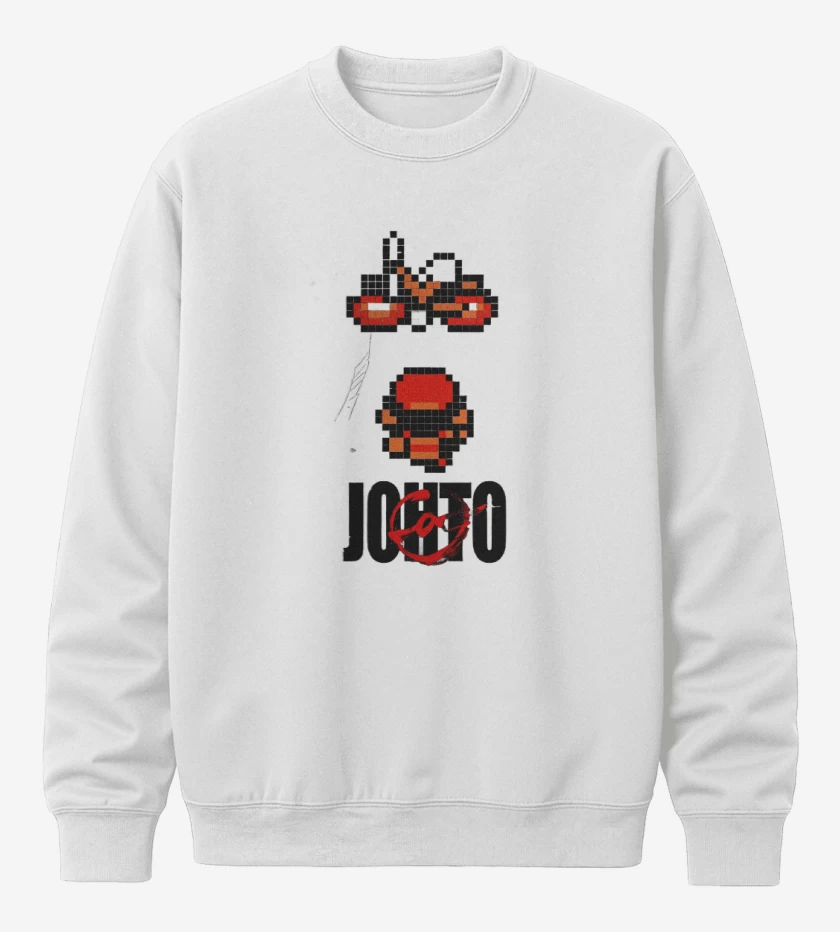 Poleron polo Blanco de Neo Johto