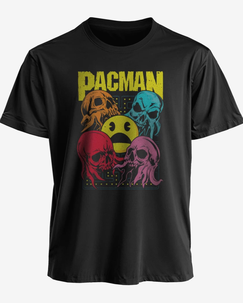 Polera Pacman Skull