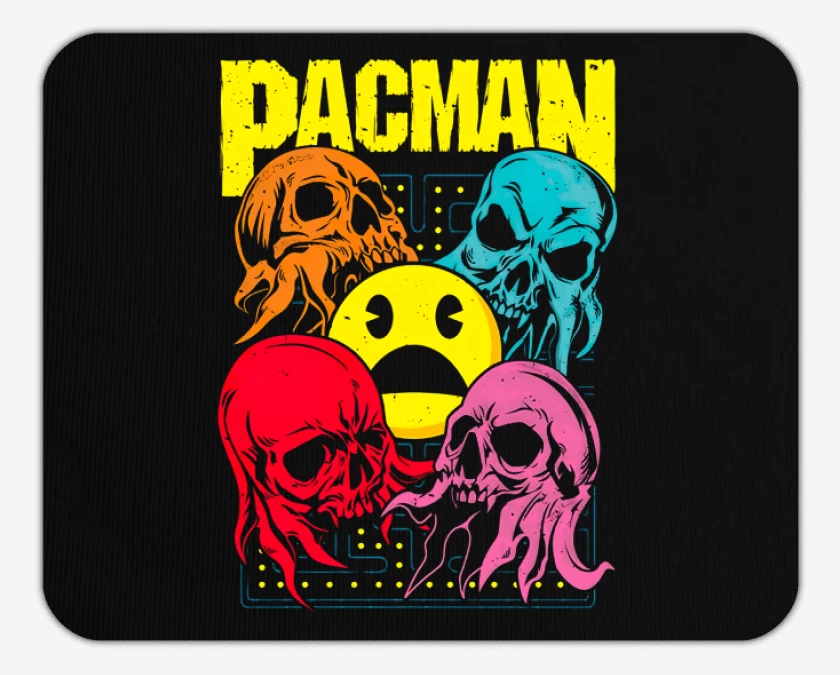 Mousepad Pacman Skull