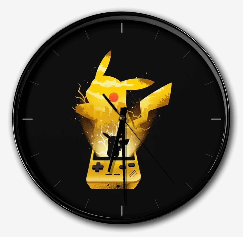 Reloj Negro de Pikaboy