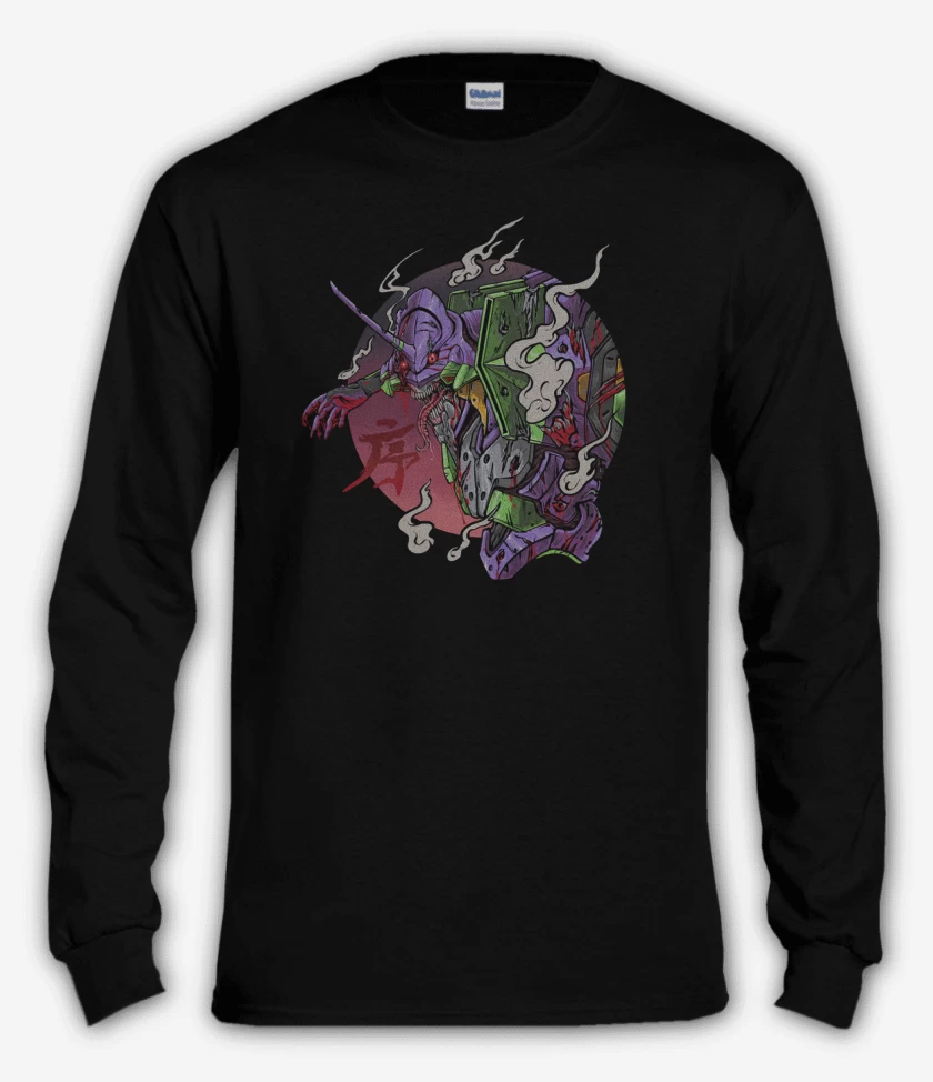 Polera manga larga Eva 001 Berserk