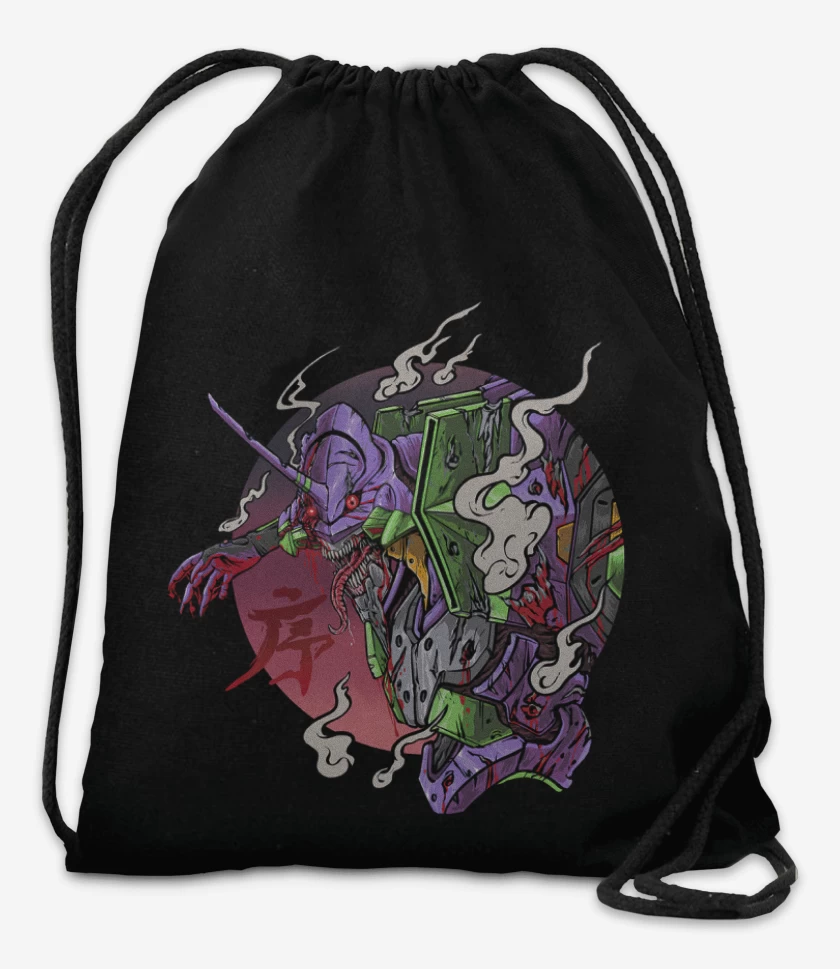 Mochila Negro de Eva 001 Berserk