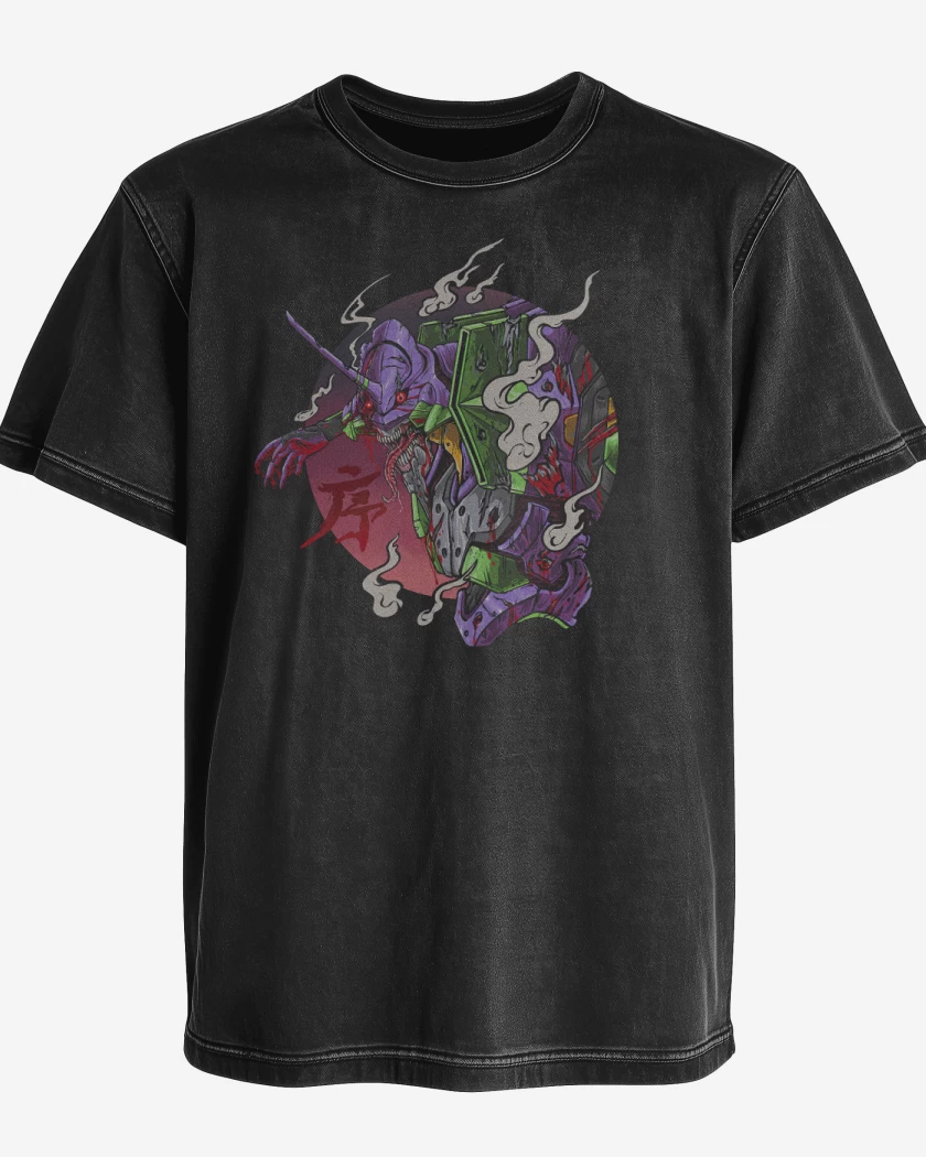 Polera desgastada Eva 001 Berserk