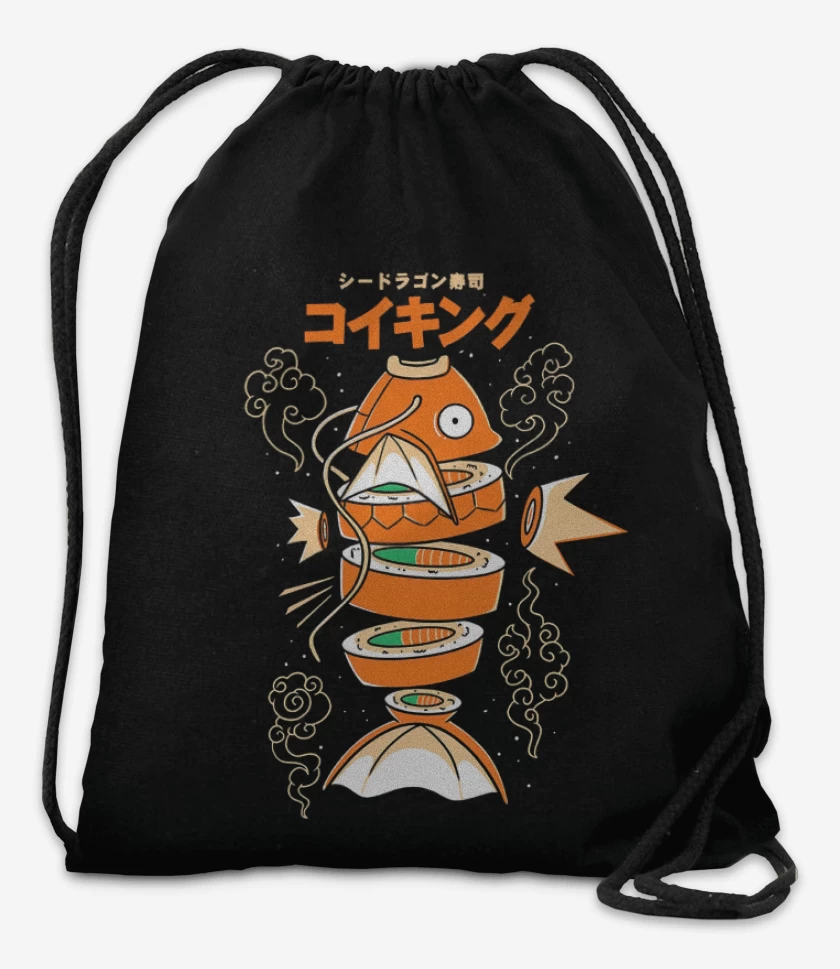 Mochila Negro de Sushi-Karp