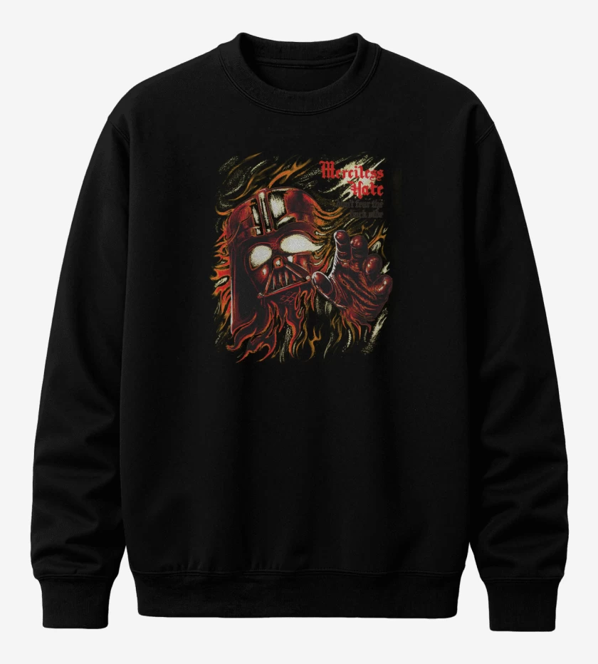 Poleron polo Negro de Merciless Hate