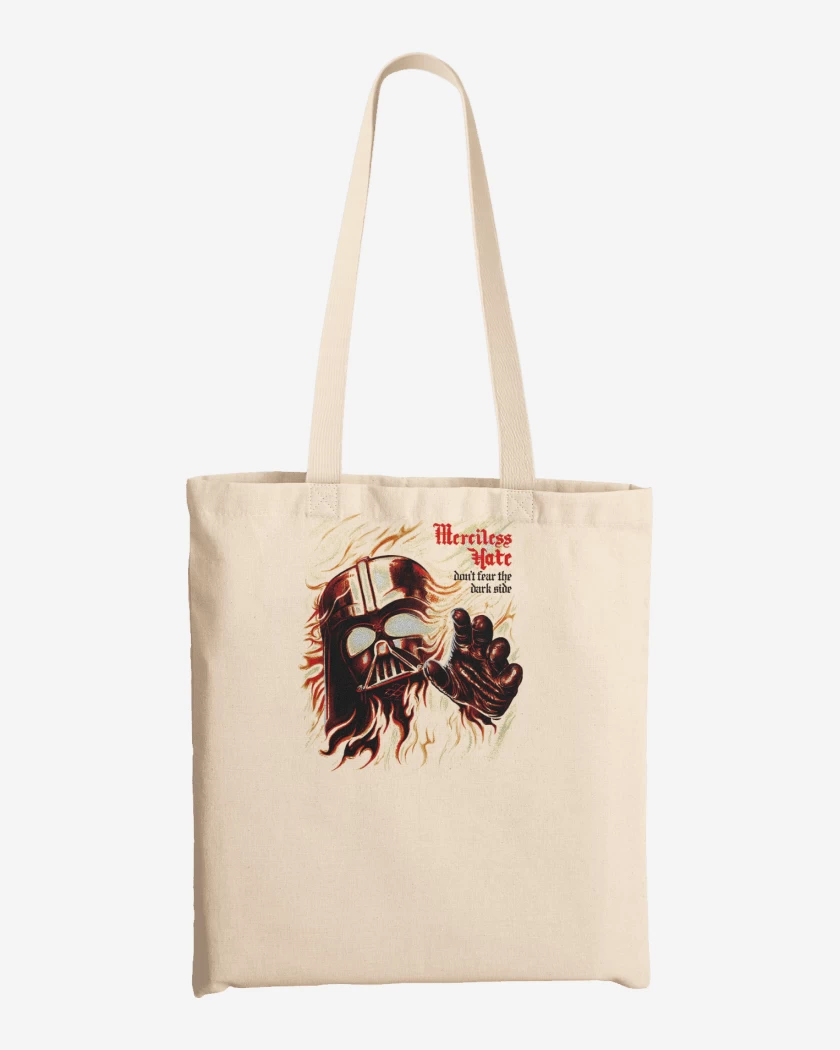 Totebag Blanco de Merciless Hate