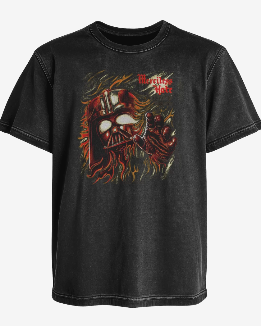 Polera desgastada Negro de Merciless Hate