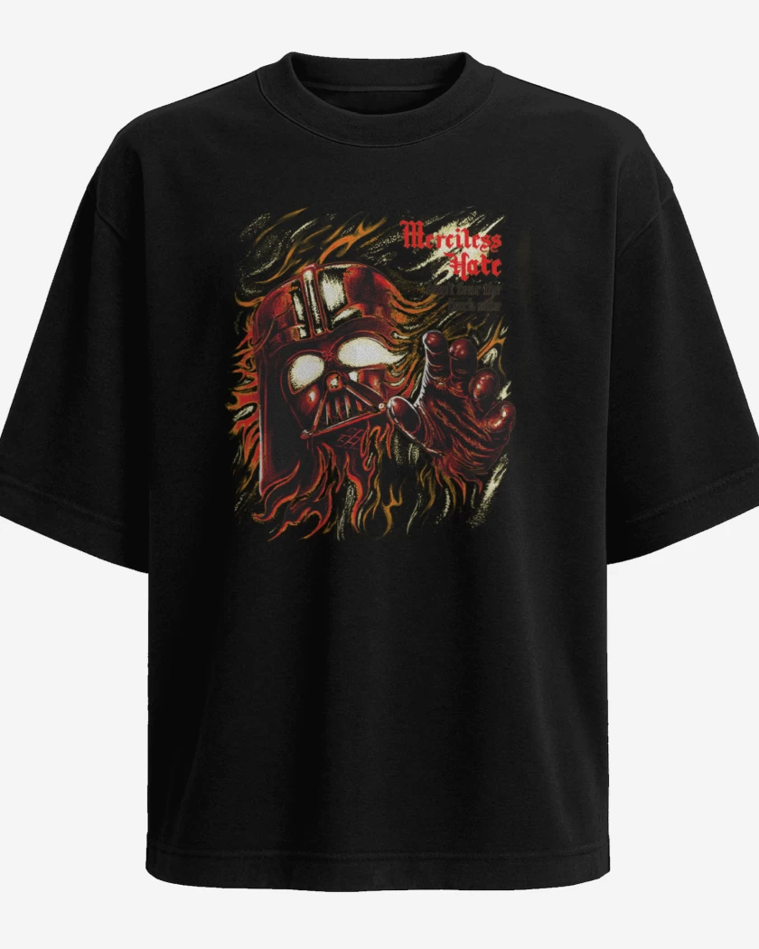 Polera Oversize Merciless Hate