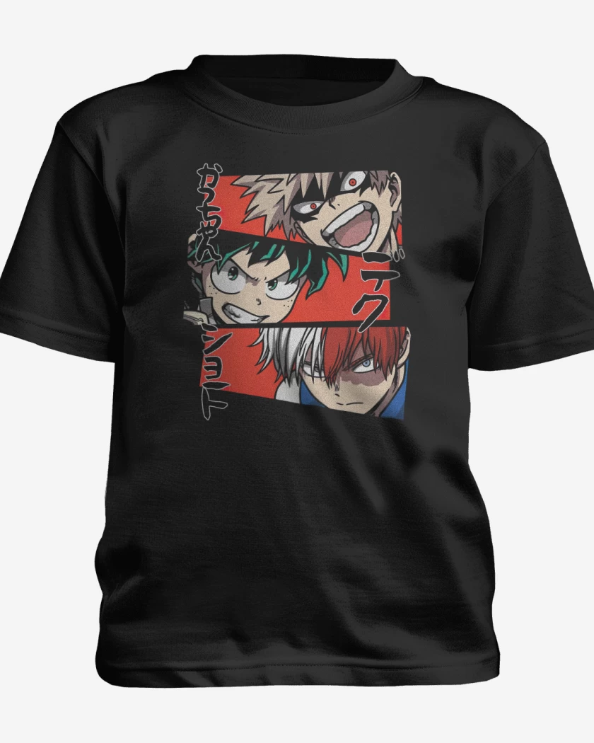 Polera de niño Negro de Héroes!!!