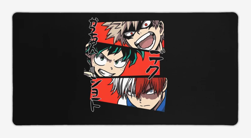 Mouse pad Gamer Negro de Héroes!!!