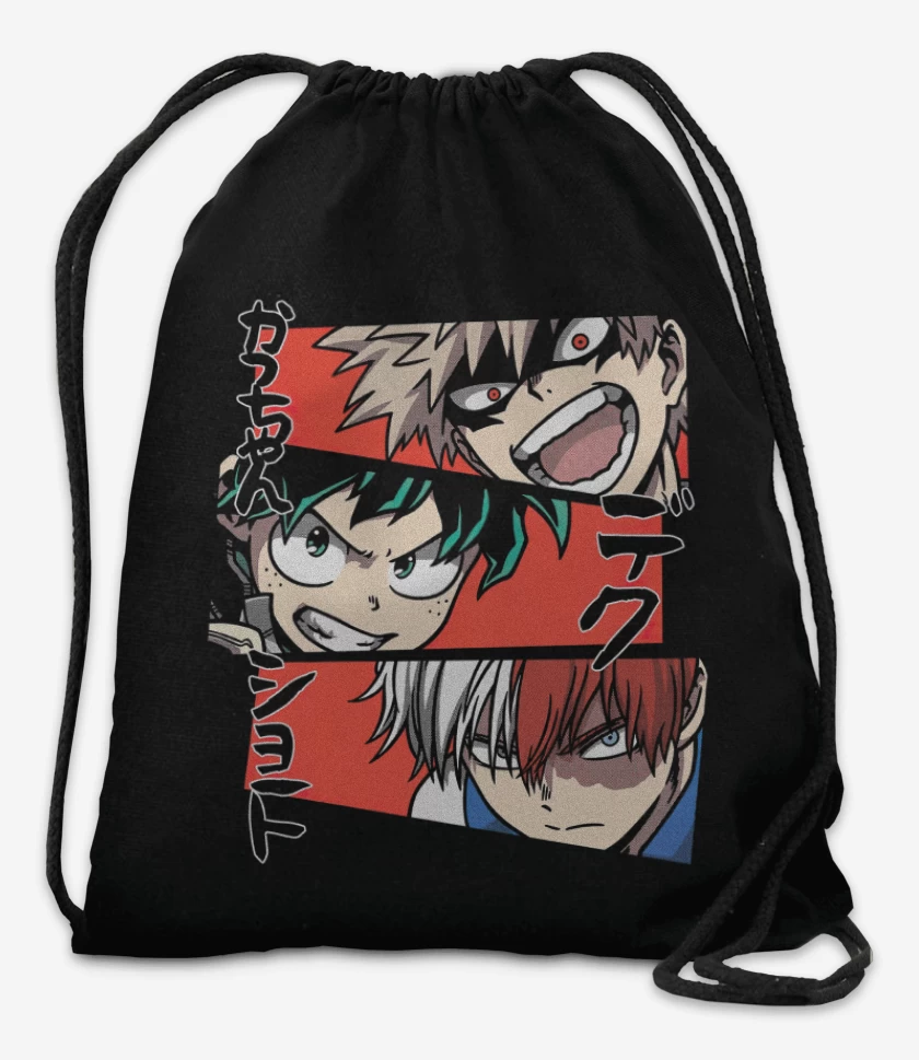 Mochila Negro de Héroes!!!