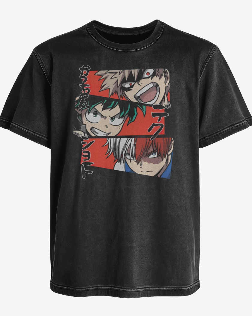 Polera desgastada Héroes!!!