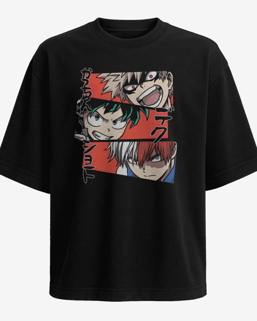 Polera Oversize Héroes!!!
