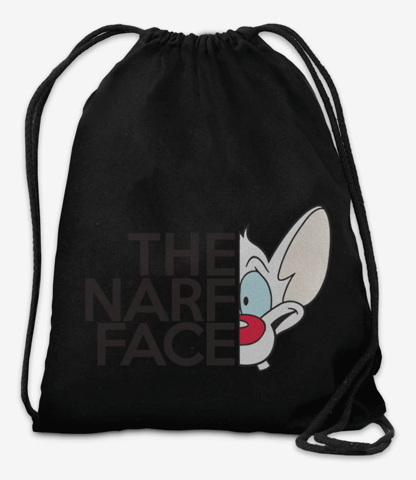 Mochila Negro de The narf face 