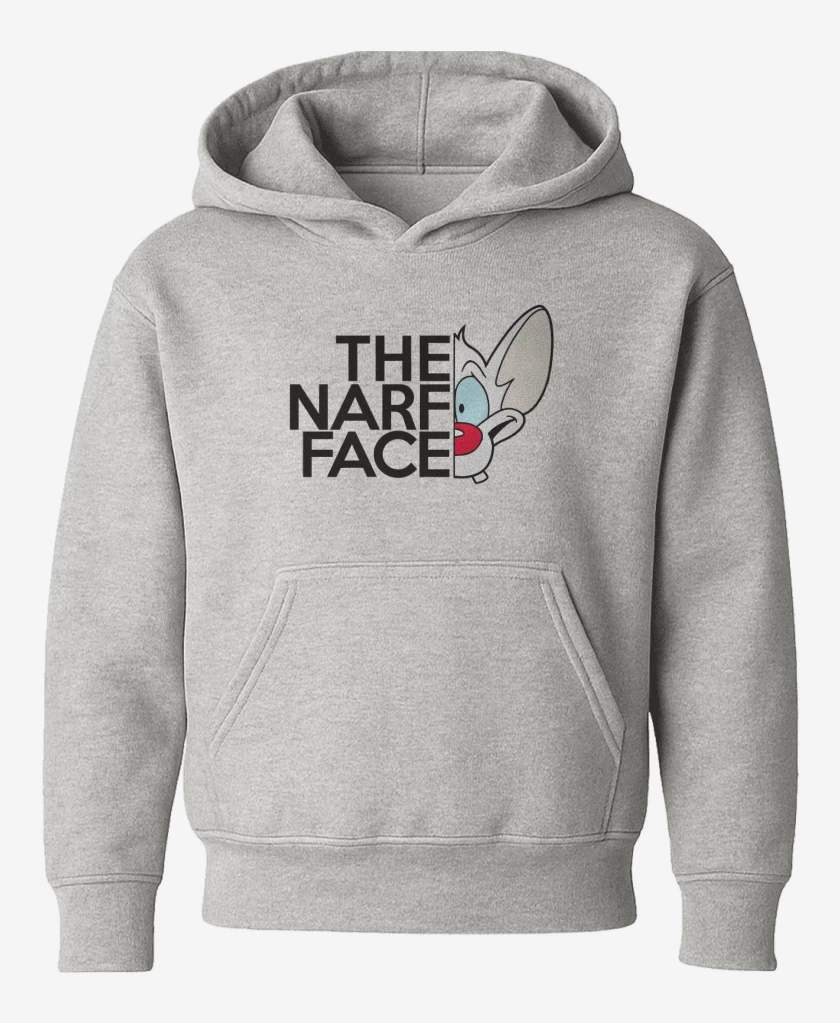 Poleron de niño Gris Melange de The narf face 