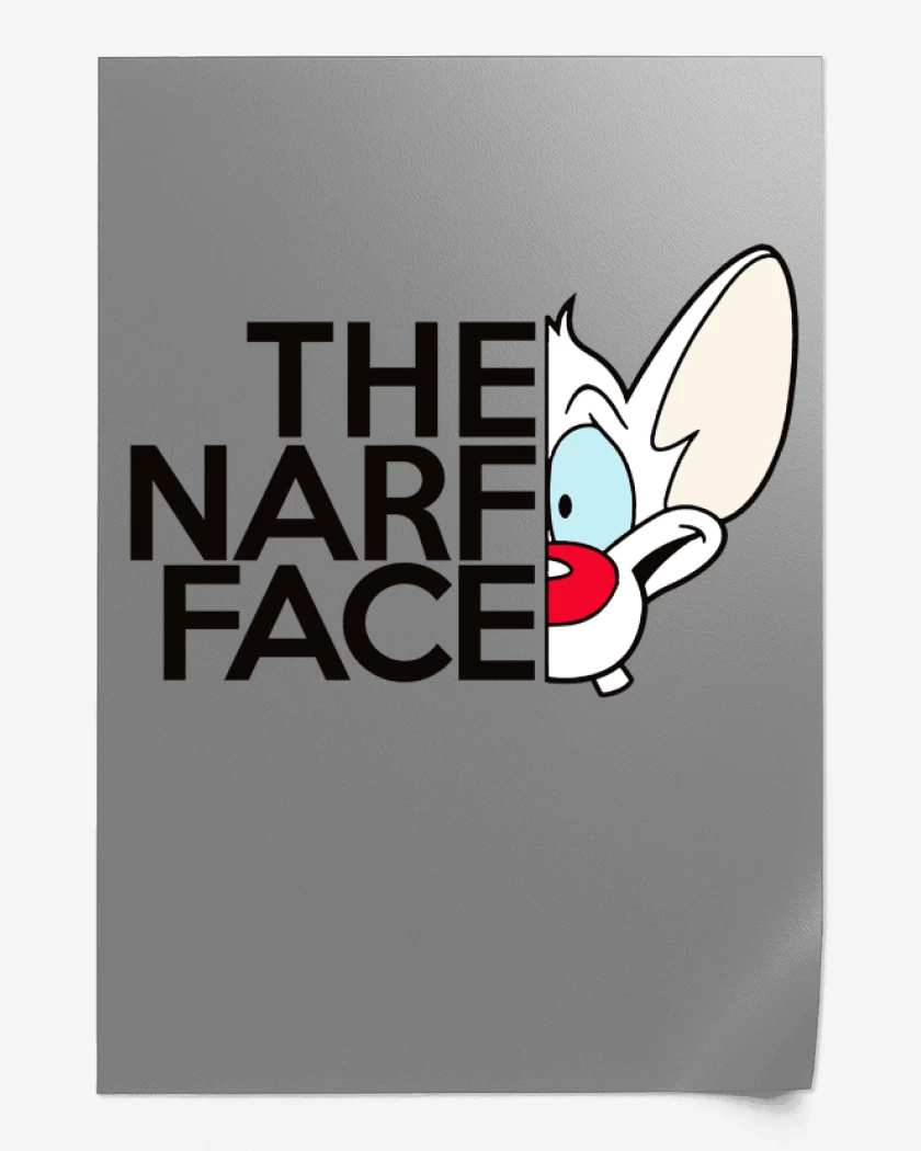 Print The narf face 