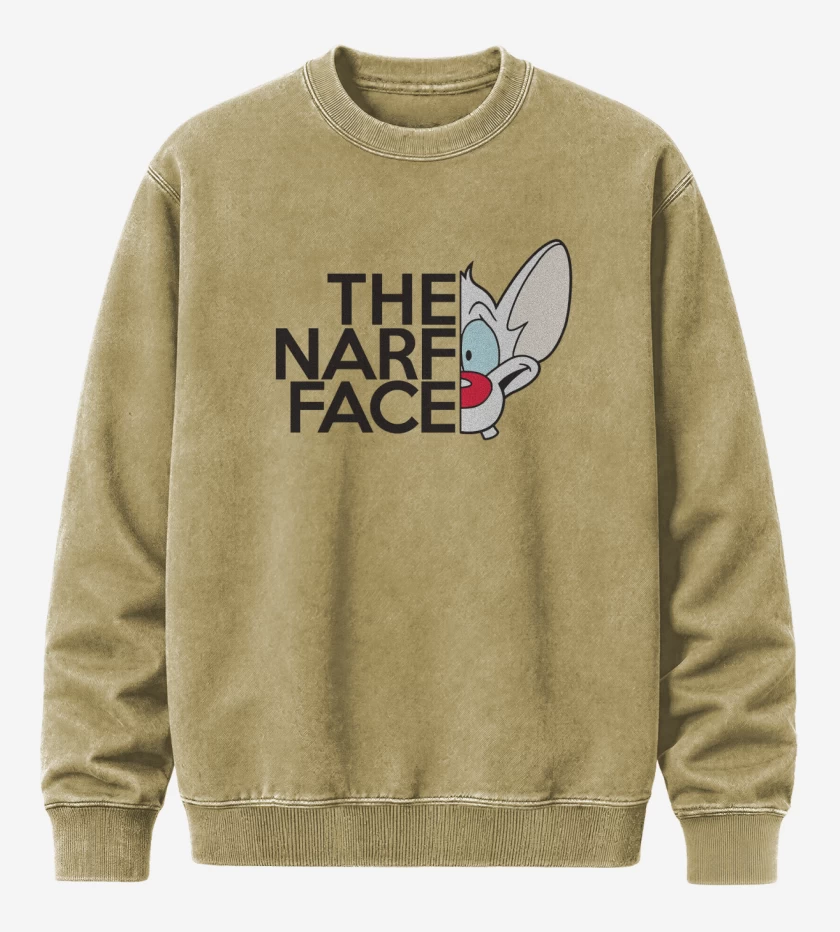 Poleron Polo Acid Wash Beige de The narf face 