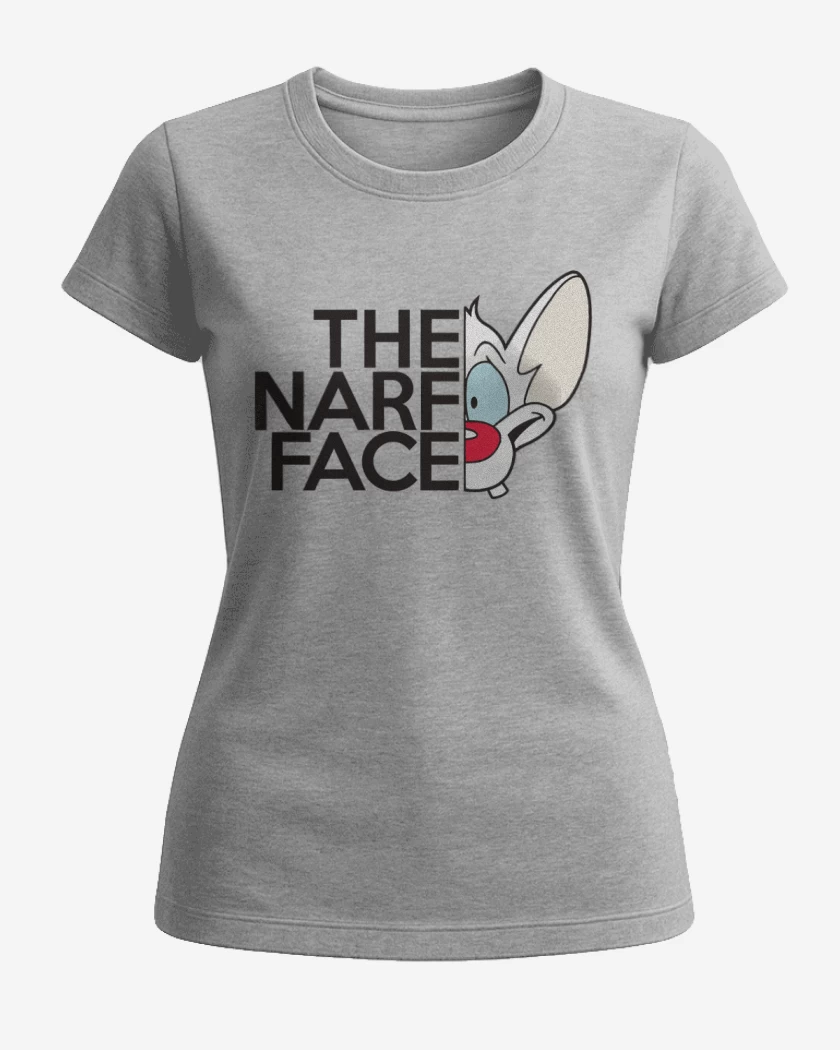 Polera de Mujer Gris Melange de The narf face 
