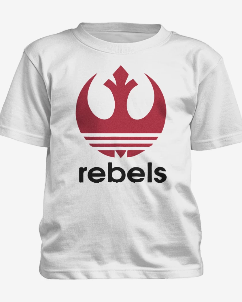 Polera de niño Blanco de Rebels