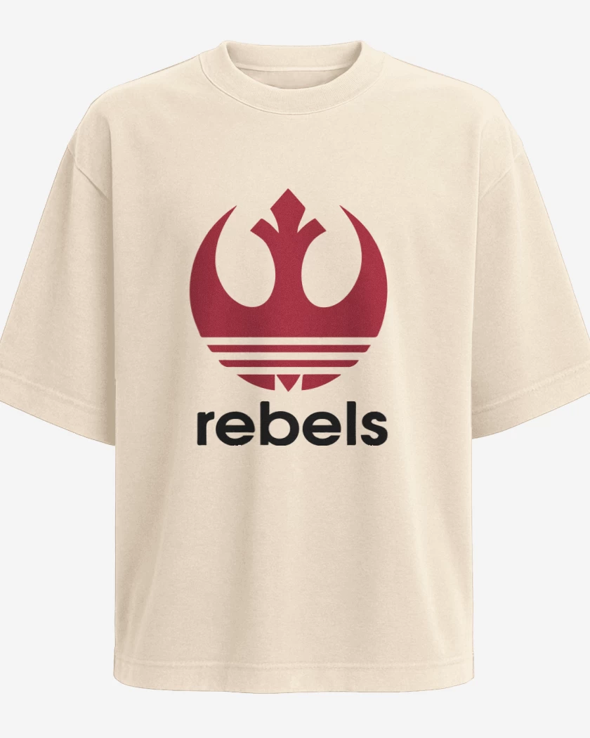 Polera Oversize Beige de Rebels