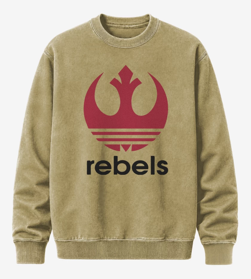 Poleron Polo Acid Wash Beige de Rebels